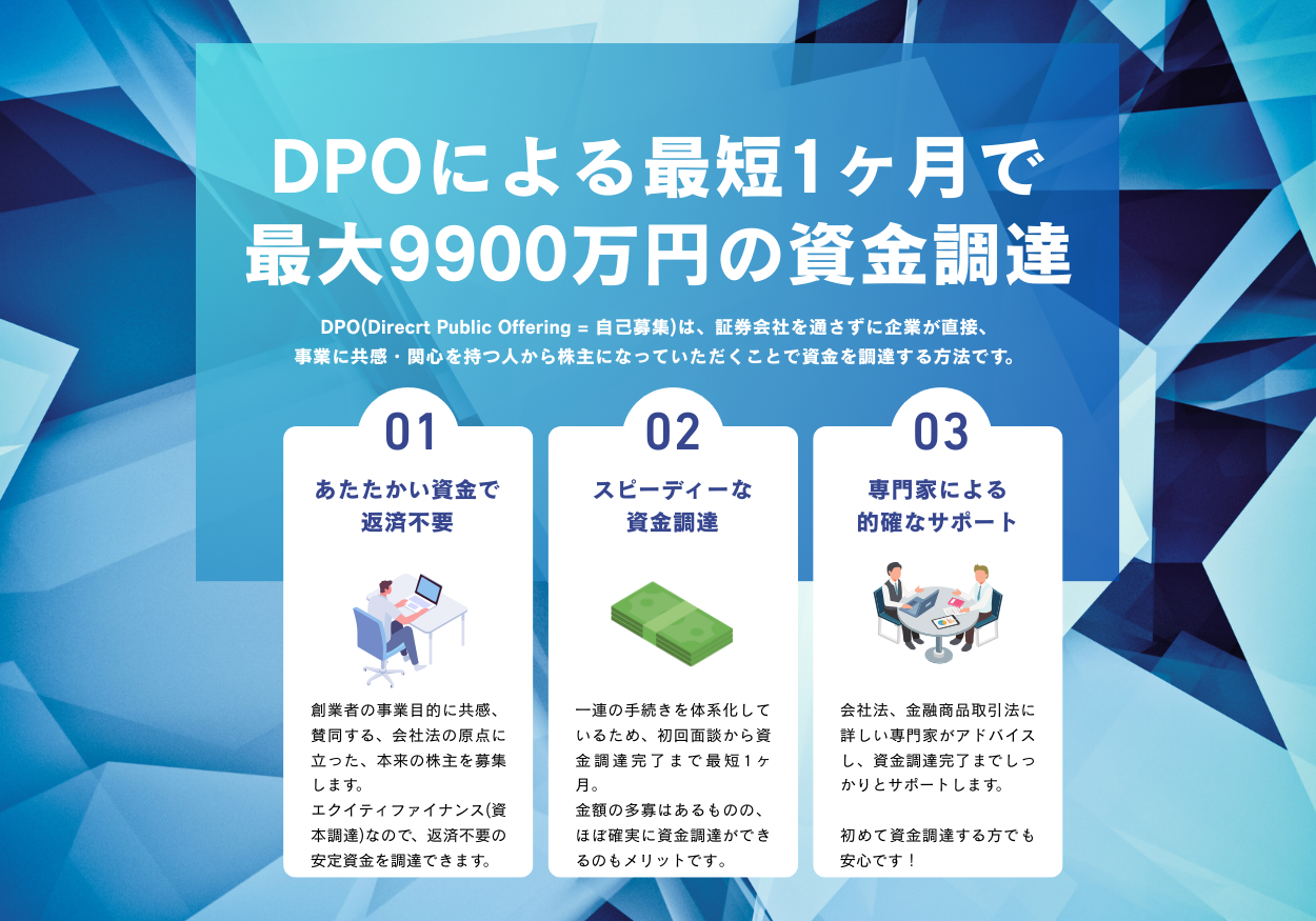 最短１ヶ月でほぼ確実に資金調達！特徴と事例を徹底解説！